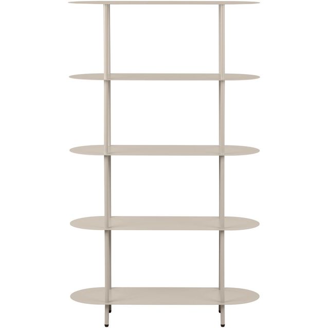 Kirjahylly House Nordic Rieti, 31x90x150cm, hiekka