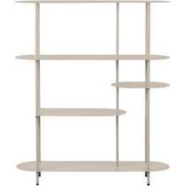 Kirjahylly House Nordic Rieti, 31x118x139cm, hiekka