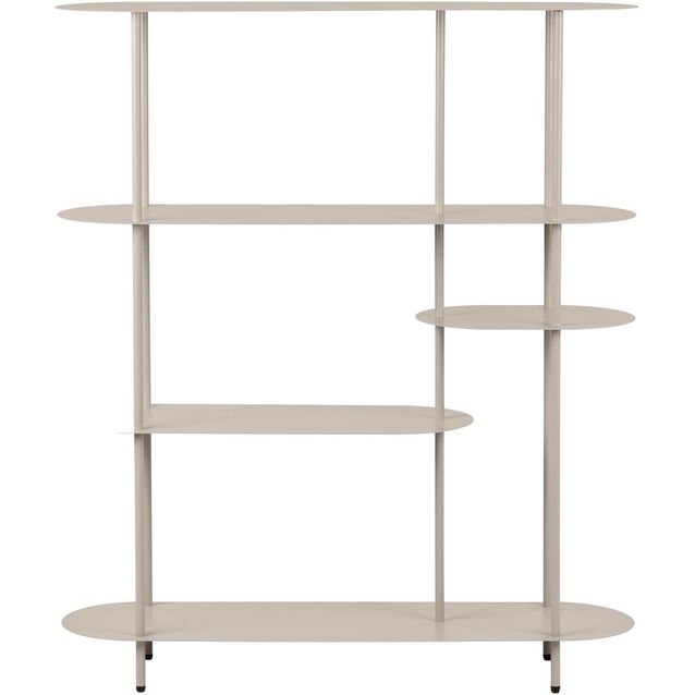 Kirjahylly House Nordic Rieti, 31x118x139cm, hiekka