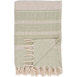 Torkkupeitto House Nordic Manisa, 130x180cm, vihreä