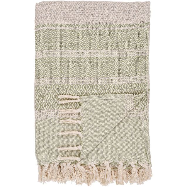 Torkkupeitto House Nordic Manisa, 130x180cm, vihreä