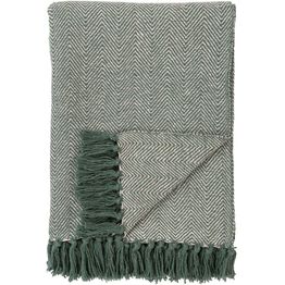 Torkkupeitto House Nordic Cort, 130x160cm, puuvilla, vihreä