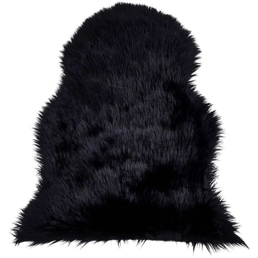 Keinotekoinen lampaantalja House Nordic, 50x85cm, musta