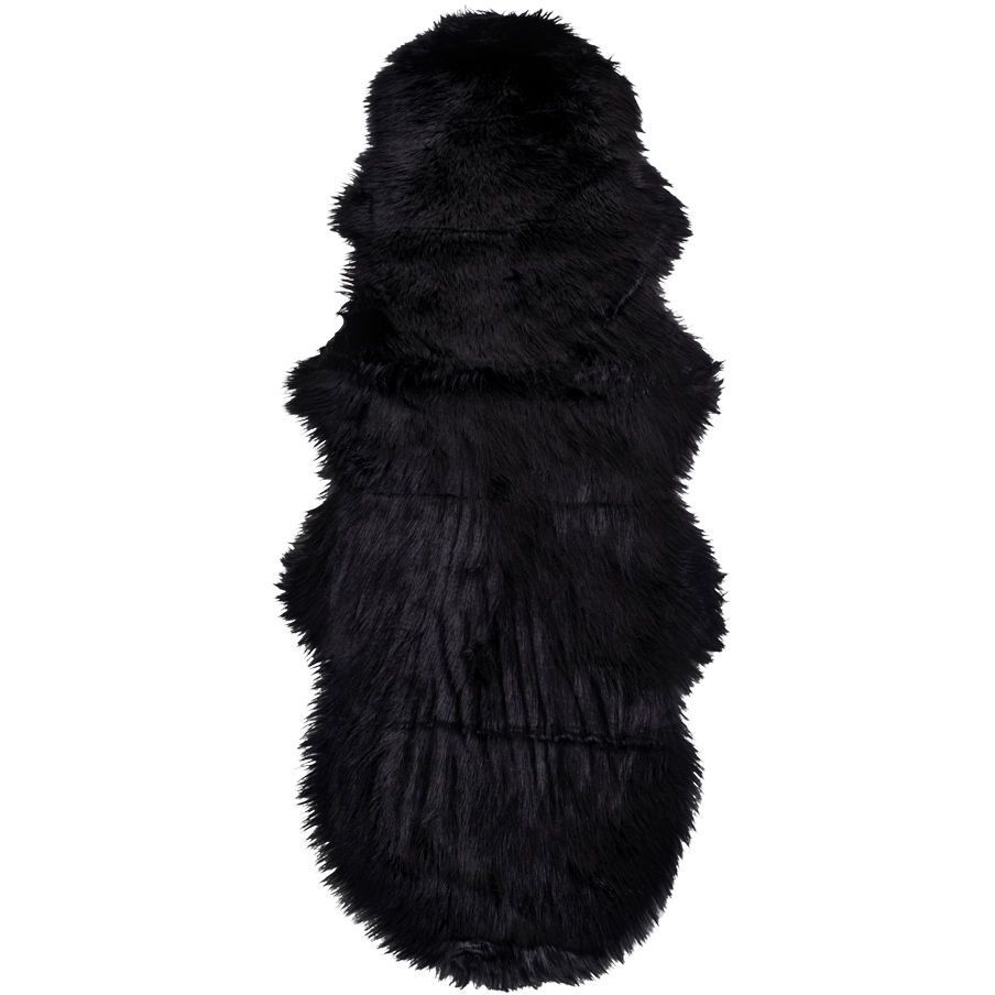 Keinotekoinen lampaantalja House Nordic, 60x180cm, musta