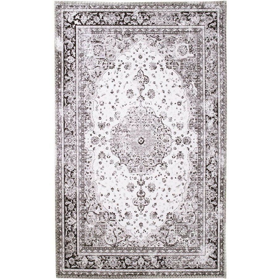 Matto House Nordic Havana, 200x300cm, chenille, mustavalkoinen