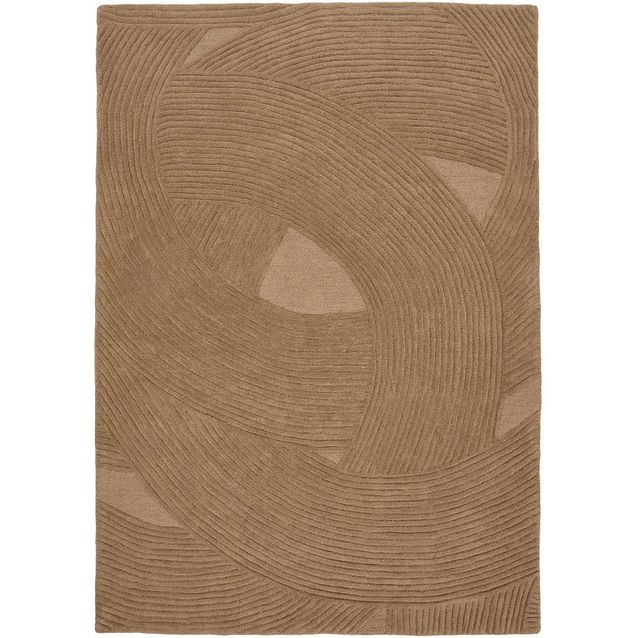 Villamatto House Nordic Pune, käsin tuftattu, ruskea, eri kokoja