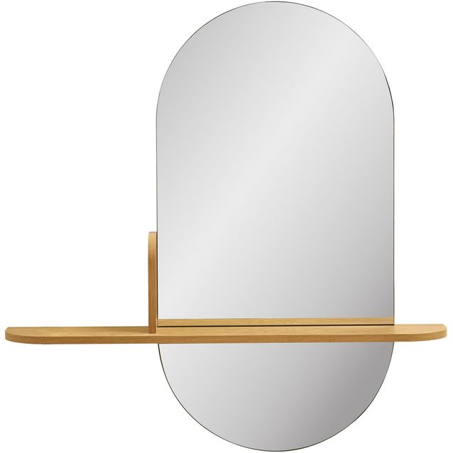 Peili hyllyllä House Nordic Barco, 92x15x94.5cm, ruskea