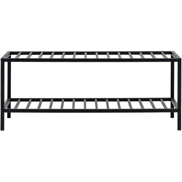 Kenkähylly House Nordic Vita, 79x34cm, musta teräs