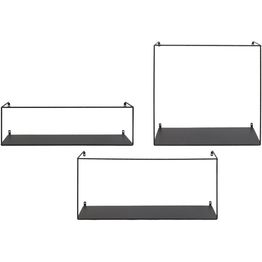 Seinähylly House Nordic Ulmo, 3kpl, musta teräs