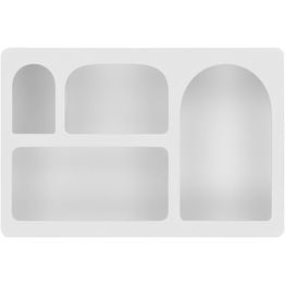 Seinähyllykkö House Nordic Bryne, 40x13x60cm, valkoinen