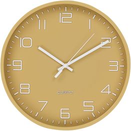 Seinäkello House Nordic Rosolini, ø30cm, hiljainen käynti, okra