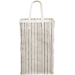 Pyykkikassi House Nordic Argos, 38x28x58cm, beige/musta