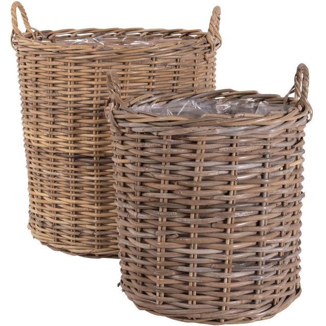 Koriruukku House Nordic Indo, 2kpl, rottinki, ruskea