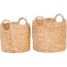 Säilytyskori House Nordic Passo, 2kpl, pyöreä, vaaleanruskea