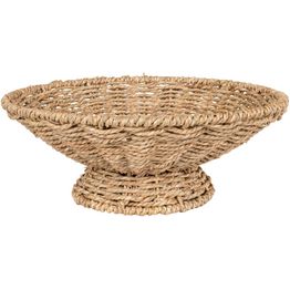 Vati/hedelmäkori House Nordic Pruna, ø30x11cm, rottinki, ruskea