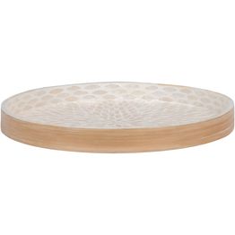 Tarjotin House Nordic Tray, ø40x3.5cm, beige