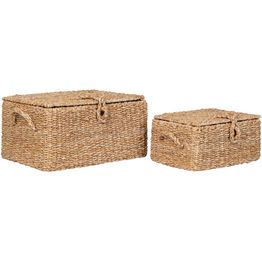 Säilytyslaatikko House Nordic Bogra, 2kpl, ruskea