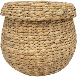 Säilytyskori kannella House Nordic Arona, ø30x26.5cm, ruskea