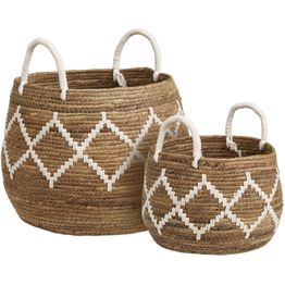 Säilytyskori House Nordic Altea, 2kpl, banaaninlehti