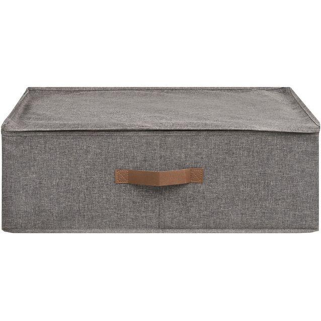 Säilytyslaatikko House Nordic Noto, 56x47x18cm, tummanharmaa tekstiili