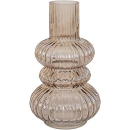 Maljakko House Nordic Vase, ø15x25cm, suupuhallettu lasi, savu