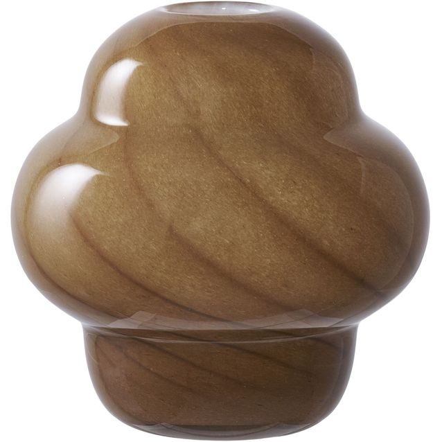 Maljakko House Nordic Vase, ø16.5x17cm, ruskea lasi