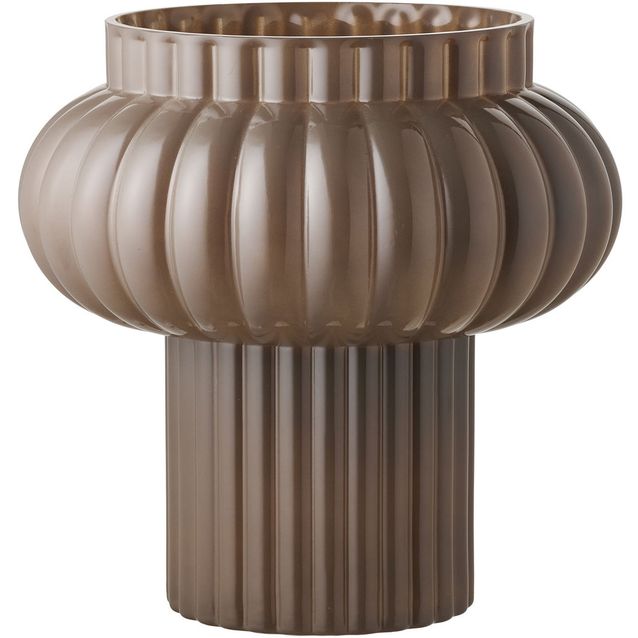 Maljakko House Nordic Vase, ø27x27cm, ruskea