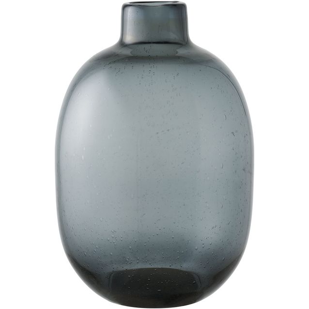 Maljakko House Nordic Vase, ø23x35cm, musta lasi