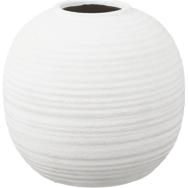 Maljakko House Nordic Vase, ø30x28.5cm, keraaminen, valkoinen