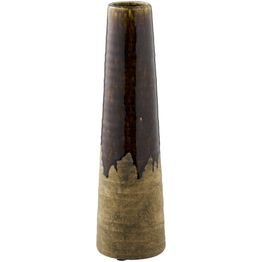 Maljakko House Nordic Vase, ø11x39cm, keraaminen, ruskea