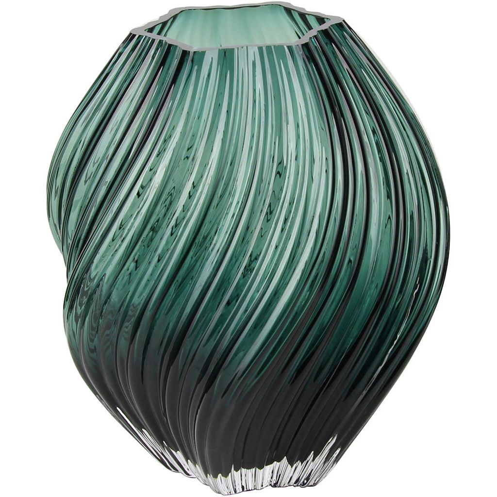 Maljakko House Nordic Vase 19x23cm Suupuhallettu Lasi Tummanvihre maljakko-house-nordic-vase-19x23cm-suupuhallettu-lasi-tummanvihre