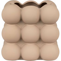 Kukkaruukku House Nordic Flowerpot, 13.5x13.5x13cm, keramiikka, ruskea