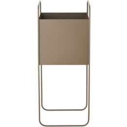 Kukkaruukku House Nordic, 22.5x22.5x54cm, teräs, ruskea