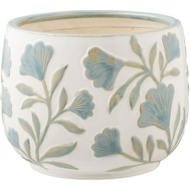 Kukkaruukku House Nordic, ø22.5x17.5cm, keraaminen, valkoinen