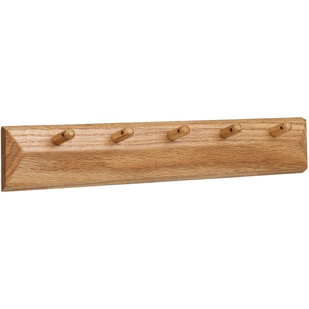 Seinänaulakko House Nordic Barco Coat, 50x8.5cm , 5 koukulla, tammi