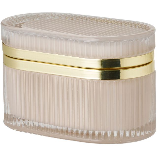 Säilytysrasia House Nordic Love, 13.5x8x9cm, nude/messinki