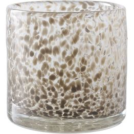 Kynttilänjalka House Nordic, ø12x12cm, ruskea lasi