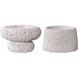 Kynttilänjalka House Nordic, 2kpl, harmaa sementti