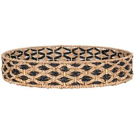 Tarjotin House Nordic Nerja, ø38cm, ruskea/musta