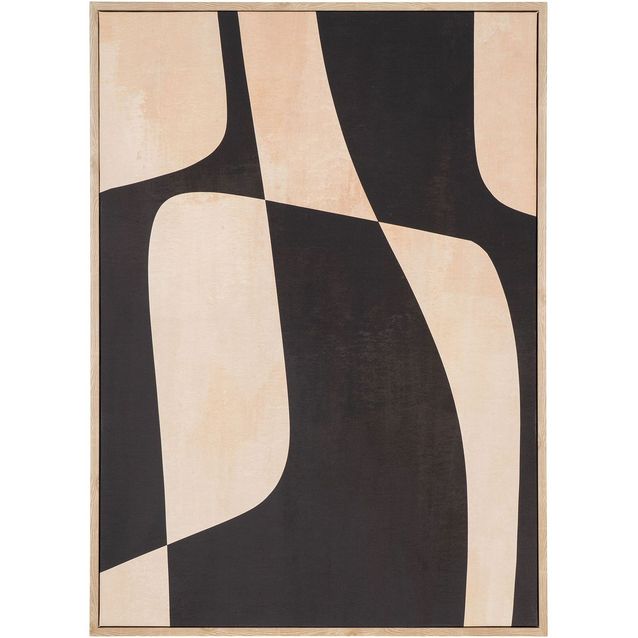 Canvastaulu House Nordic Cape Town No.3, 50x70cm, musta/beige