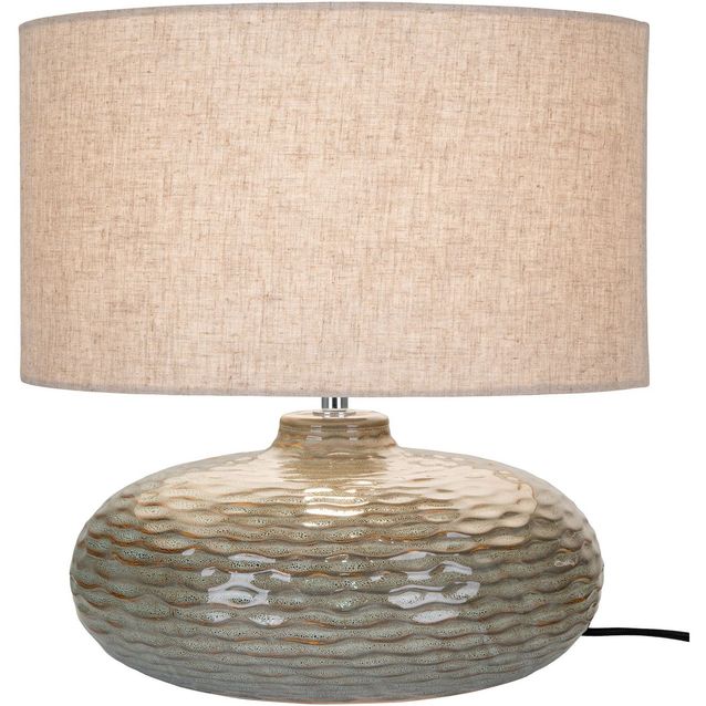 Pöytävalaisin House Nordic Oldham, Ø36cm, keramiikka, vihreä