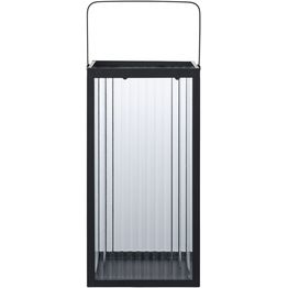 Lyhty House Nordic Almonte, musta metalli/lasi