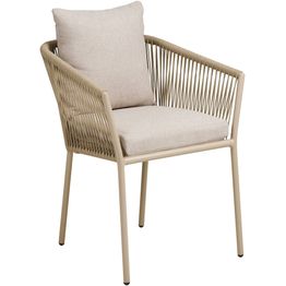 Ruokapöydän tuoli terassille House Nordic Salerno, pehmusteella