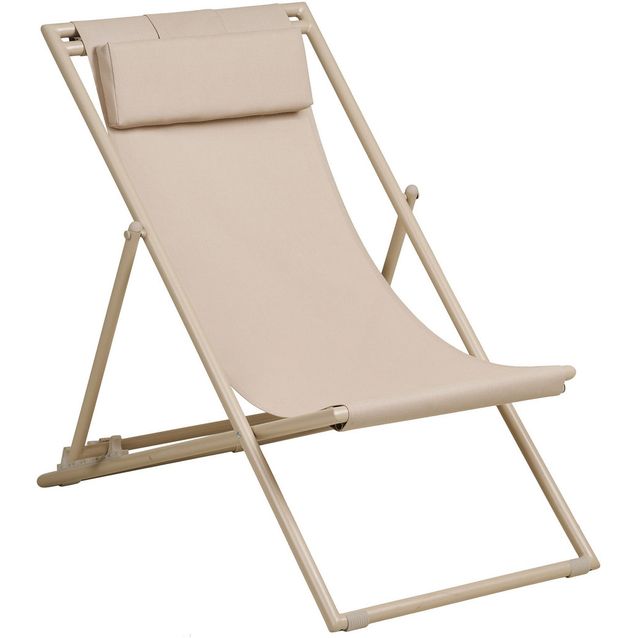 Rantatuoli House Nordic Curtis, säädettävä selkänoja, taupe