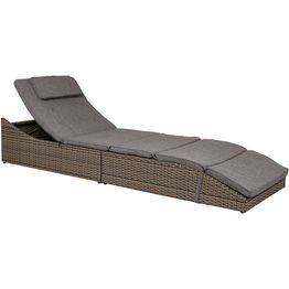 Aurinkovuode House Nordic Split, pehmusteella, harmaa