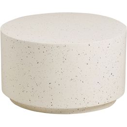 Sohvapöytä ulos House Nordic Bonn, ø70x40cm, terrazzokuosi, luonnonvalkoinen