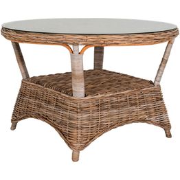 Ruokailuryhmä ulos House Nordic Larisa, ø120cm pöytä + 4 tuolia, kuburottinki