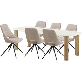 Ruokailuryhmä House Nordic Fondi ja Dokka, beige
