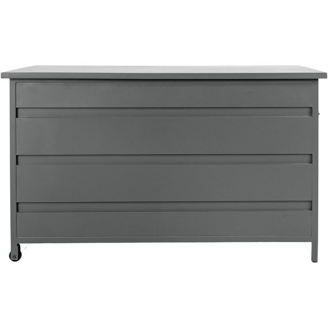 Pehmustelaatikko House Nordic Cassis, harmaa alumiini