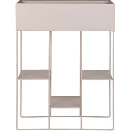 Kukkalaatikko House Nordic Rabo, 25x60x80cm, teräs, hiekka